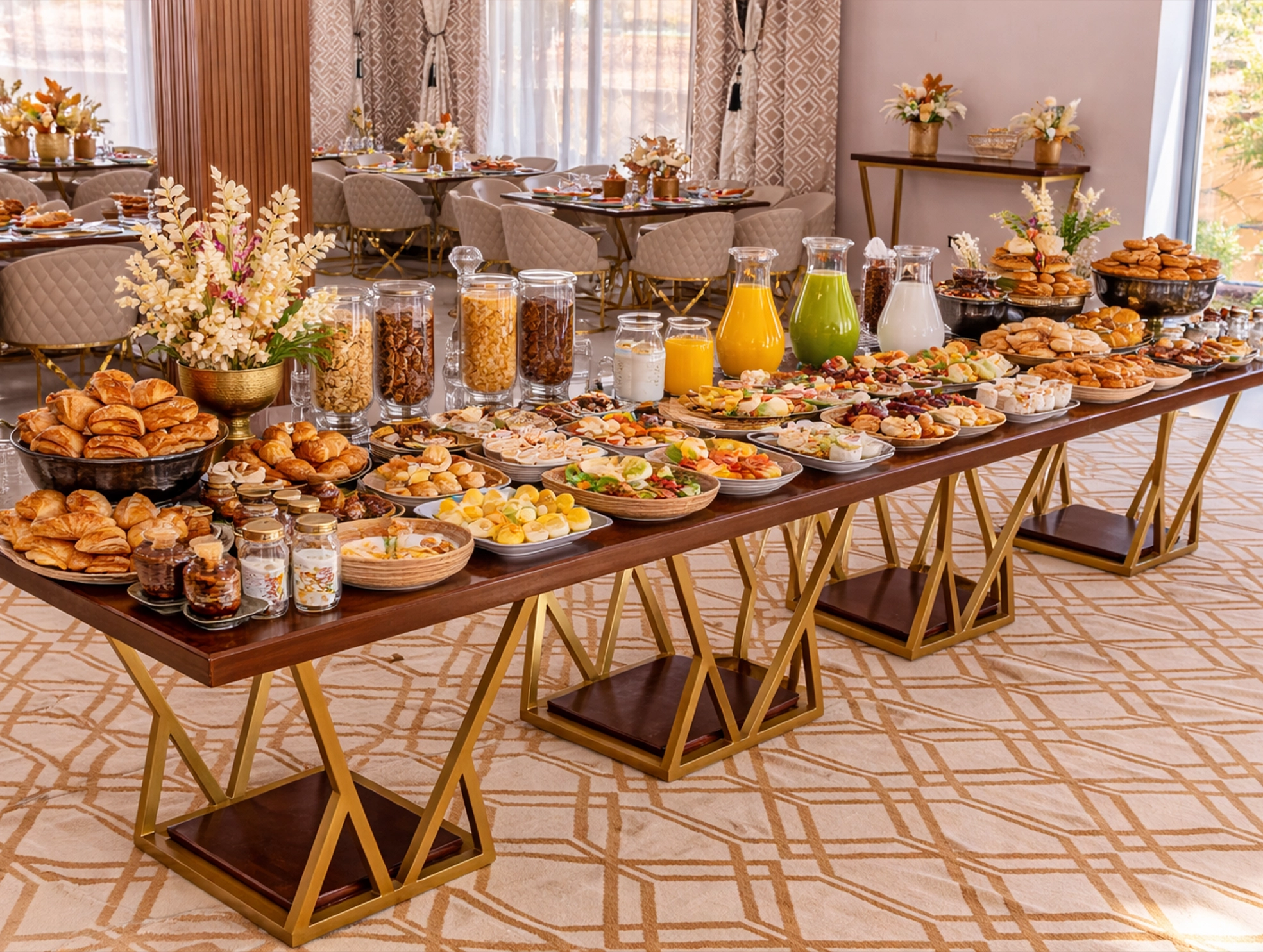 Petit-déjeuner buffet Hôtel Atlas Day