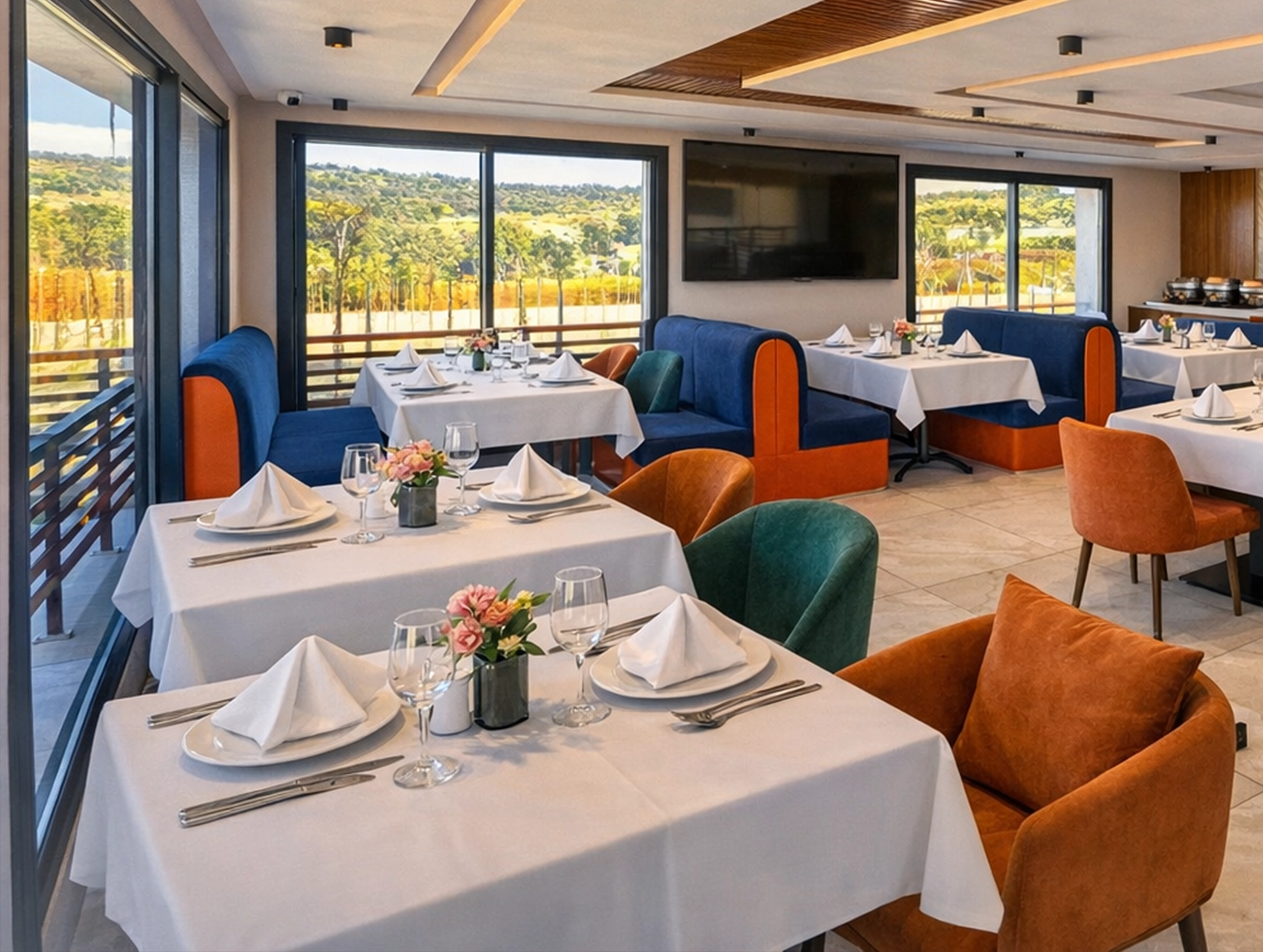 Salle de restaurant Hôtel Atlas Day